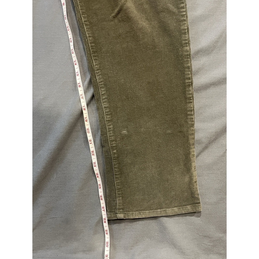 Jos. A. Bank Corduroy Pants Mens *36 x 30 Green Tailored Fit Chino Slacks - Picture 10 of 10